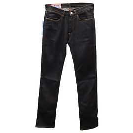 Acne Studios North Vaqueros ajustados de algodón negro Negro