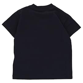 Palm Angels-Palm Angels Crocodile Graphic T-Shirt-Blue