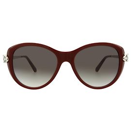 Cartier Round-Frame Acetate Optical Frames Brown