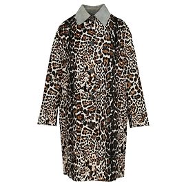 Abrigo con estampado de leopardo de Bottega Veneta Multicolor