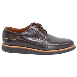 Autre Marque Common Projects Derby Shine en charol burdeos Roja Burdeos