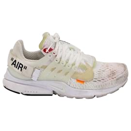 Nike-Nike Off-White x Air Presto Sneakers in sintetico bianco-Bianco