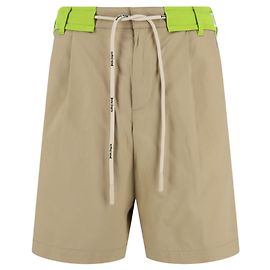 Shorts Palm Angels com Cinto Bege