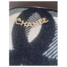 Chanel-Broche Chanel-Doré