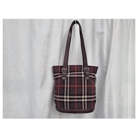 Burberry-Handbags-Dark brown
