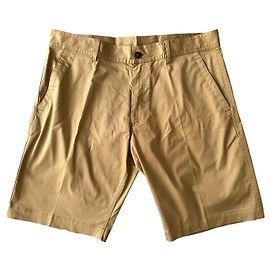 Moncler Bermuda in cotone elasticizzato Beige