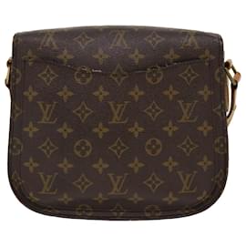 Louis Vuitton-LOUIS VUITTON Monogram Saint Cloud GM Shoulder Bag M51242 LV Auth 38691-Monogram