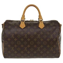 Louis Vuitton-Louis Vuitton Monogram Speedy Bandouliere 35 Hand Bag 2way M40392 LV Auth 38930-Monogram