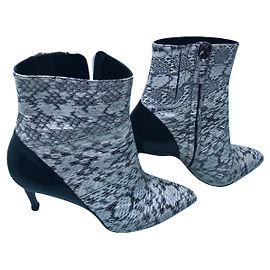 Botines Barbara Bui de piel estampado pitón Impresión de pitón