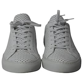 Autre Marque-Common Projects Original Achilles Low Perforated Sneakers in White Leather-White