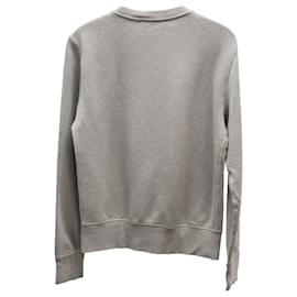 Autre Marque-Ralph Lauren Purple Label Crewneck Sweater in Grey Cotton-Grey