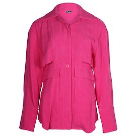 Camicia a strati Jacquemus La Chemise Monceau in viscosa rosa Rosa