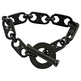 Céline-Celine Triomphe Chain Bracelet in Silver Metal-Silvery