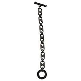 Céline-Celine Triomphe Chain Bracelet in Silver Metal-Silvery