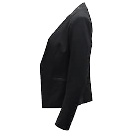 Theory-Theory Collarless Blazer in Black Polyester-Black