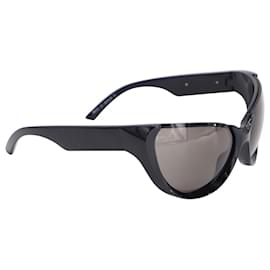 Balenciaga-Balenciaga BB0201Óculos de sol S Xpander em acetato preto-Preto