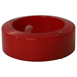 Lanvin Plexiglass Bangle Bracelet in Red Plastic  Red