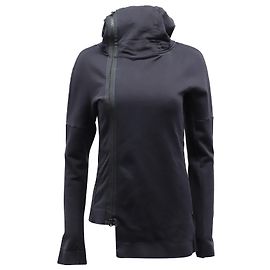 Y3 Y-3 Frost Zip Top aus schwarzer Baumwolle Schwarz