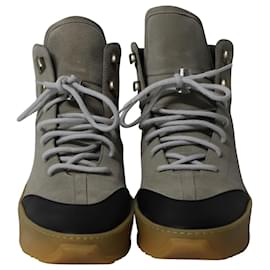 Fear of God-Fear of God 6th Collection Hiker Boots in Grey Suede-Grey