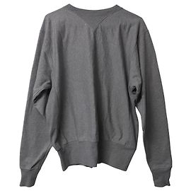 Maison Martin Margiela Sudadera con cuello redondo Icon de Maison Margiela en algodón gris Gris