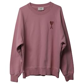 Autre Marque-Ami De Coeur Sweatshirt in Pink Organic Cotton-Pink
