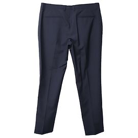 Maison Martin Margiela Calças justas Maison Margiela em lã virgem azul marinho Azul marinho