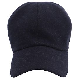 Loro Piana Glacier Baseball Cap in Navy Blue Cashmere Navy blue