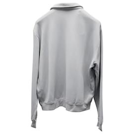 Tom Ford-Tom Ford Half Zip Sweater in Grey Polyamide-Grey