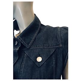 Jeansjacke von Cacharel Dunkelblau