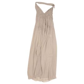 Stella Mc Cartney Vestido de seda de Stella McCartney Beige