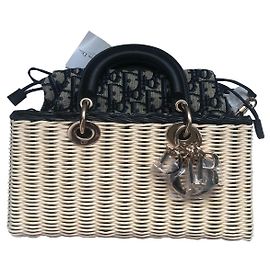 Dior Lady D-joy medium Paille
