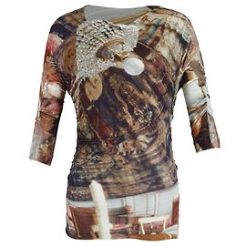 Vivienne Westwood Toga Salon Top Asymétrique en Viscose Multicolore Multicolore