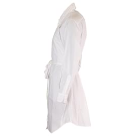 Maison Martin Margiela-MM6 Camisa de vestir de algodón blanco de Maison Margiela-Blanco