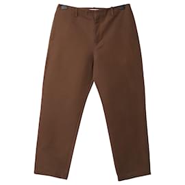 Autre Marque-Pangaia Regular Fit Pants in Brown Organic Cotton Lyocell-Brown