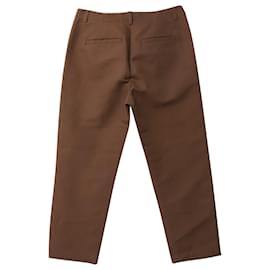 Autre Marque-Pangaia Regular Fit Pants in Brown Organic Cotton Lyocell-Brown