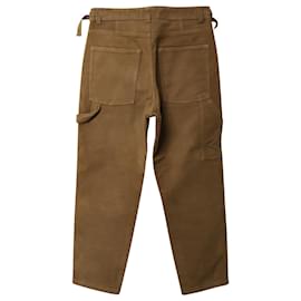 Autre Marque-Ami Alexandre Mattiusi Pantalones de corte regular en algodón marrón-Castaño