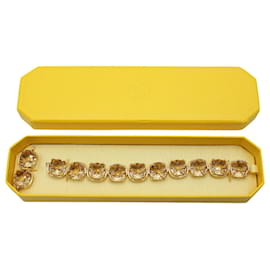 Swarovski-Bracciale in cristallo Swarovski Harmonia in oro giallo-Giallo