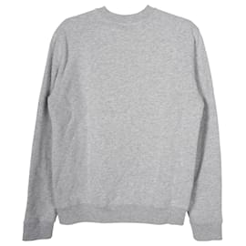 Saint Laurent-Saint Laurent Snoopy-Printed Sweatshirt in Grey Cotton-Grey