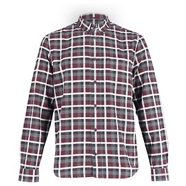 Camicia in flanella a quadri di Acne Studios in cotone multicolore Altro