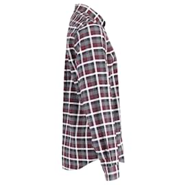 Acne-Acne Studios Checked Flannel Shirt in Multicolor Cotton-Other