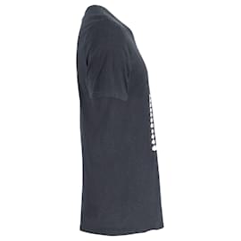Maison Martin Margiela-T-shirt imprimé Maison Margiela en coton noir-Noir