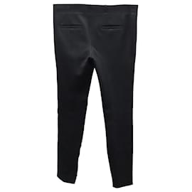 Tom Ford-Pantaloni slim fit lavorati a maglia Tom Ford in viscosa nera-Nero