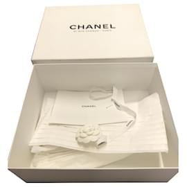 Chanel-Caja Chanel para bolso-Blanco