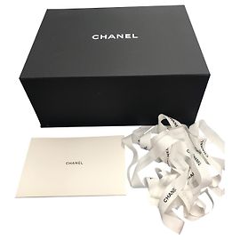 Chanel box for handbag Black