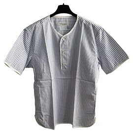 Yves Saint Laurent Camisa vintage de verão de algodão Multicor