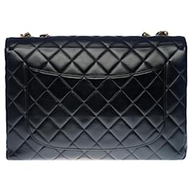 Chanel-Sac Chanel Timeless/classic black leather - 100511-Black