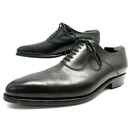 JM Weston-JM WESTON RICHELIEU GRAPHIC SHOES 446 cuir 7.5D 41.5 SHOES SHOES-Black