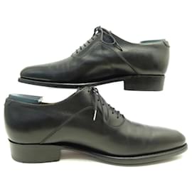 JM Weston-JM WESTON RICHELIEU GRAPHIC SHOES 446 cuir 7.5D 41.5 SHOES SHOES-Black