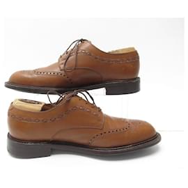 JM Weston-JM WESTON SHOES 331 DERBY COUNTRY GENTS 8E 42 wide 42.5 LEATHER SHOES-Caramel