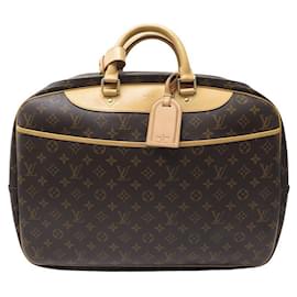 Louis Vuitton-NEW LOUIS VUITTON TRAVEL HANDBAG ALIZE M41391 MONOGRAM BAG CANVAS-Brown